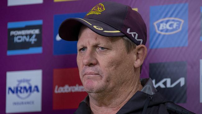 Brisbane Broncos head coach Kevin Walters. Picture: Jerad Williams