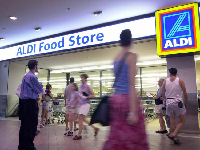 Aldi is refurbishing its Australian supermarkets too. Picture: Rohan Kelly