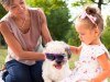 My baby is the first grandkid but mum prefers the dog