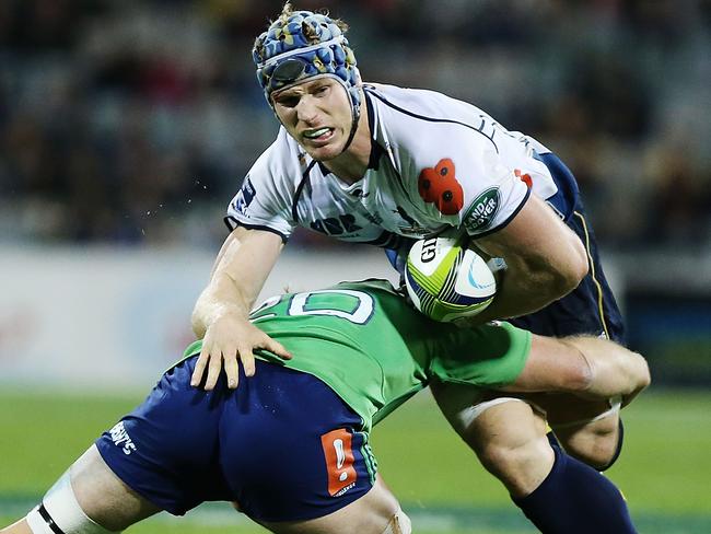 David Pocock was back to his devastating best against the Highlanders.