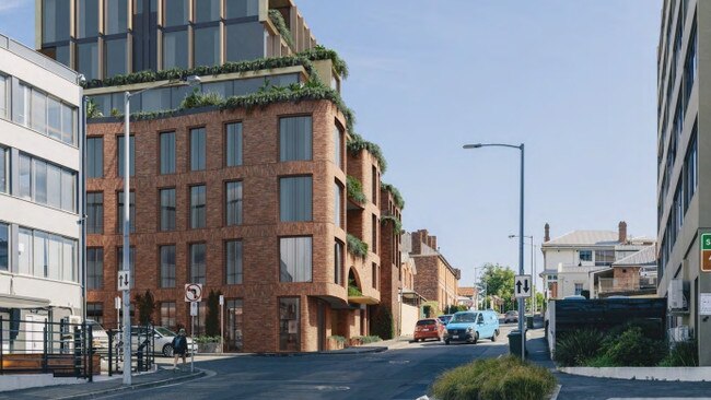 Artists impression of the proposed Knopwood apartments. Pic: Fender Katsalidis