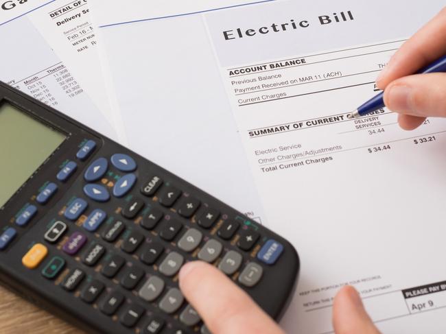 Electric bill charges paper form on the table power bills istock electricity generic