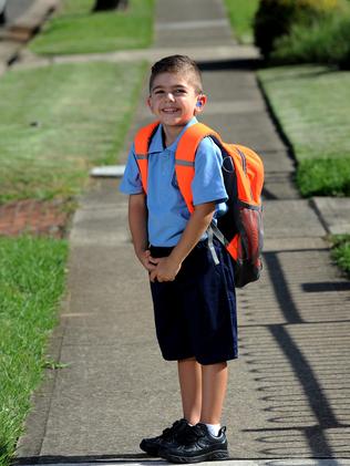 Antonio Diana gearing up for his first day of kindergarten at William ...