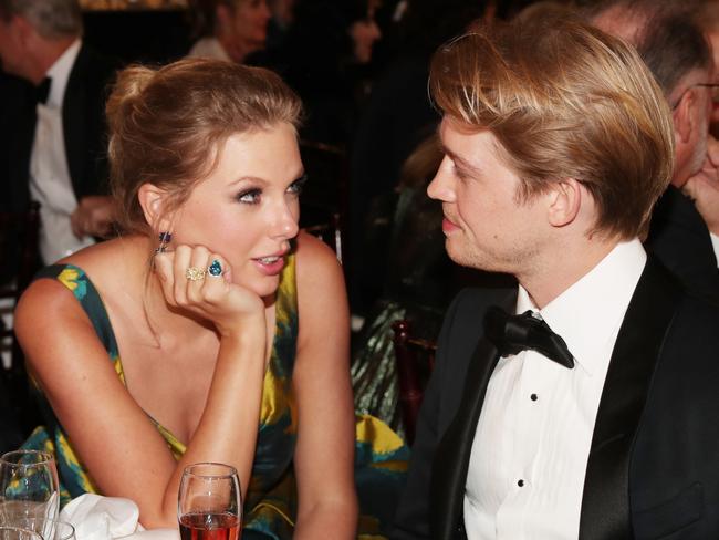 Taylor Swift and Joe Alwyn at the 77th Annual Golden Globe Awards in 2020. Picture: Christopher Polk/NBC/NBCU Photo Bank