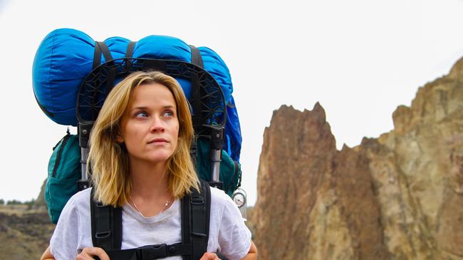 This image released by Fox Searchlight Pictures shows Reese Witherspoon in a scene from the film, "Wild." Picture: Anne Marie Fox