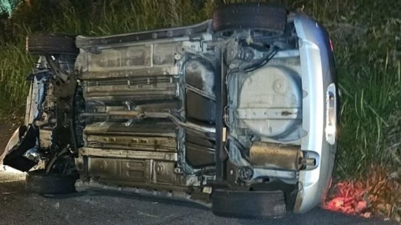 Motorcycle Riders Pull Over And Help Victims Of Ute Rollover At ...