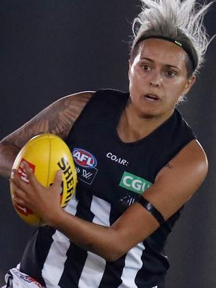 Moana Hope remains a Magpie. Picture: Getty Images