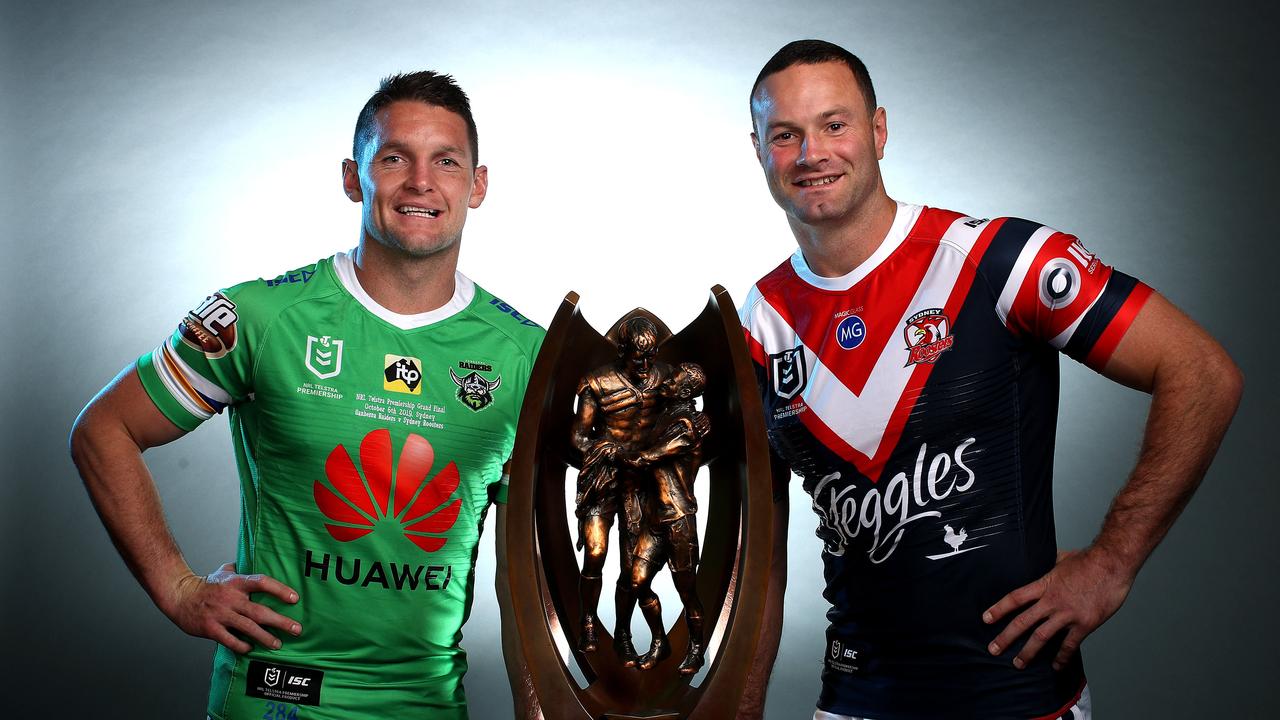The NRL grand final kicks-off at 7.30pm. Picture: Phil Hillyard