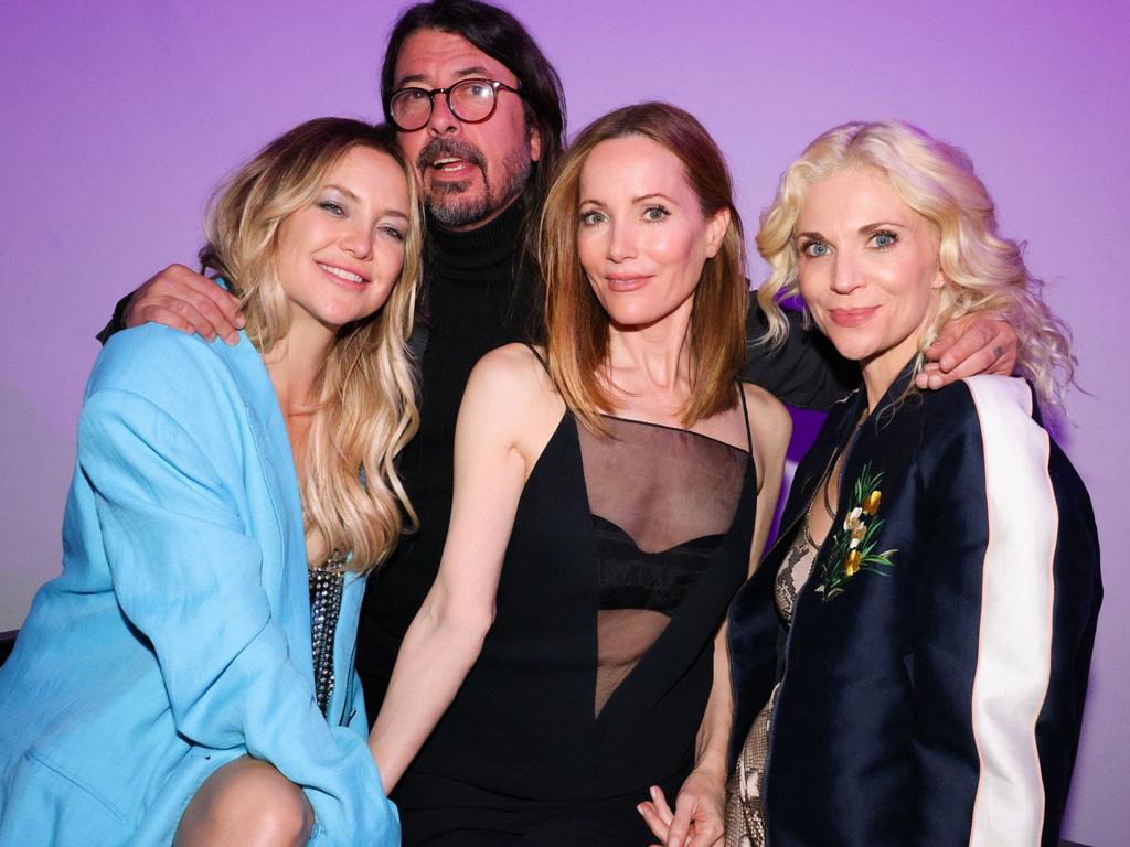 From left to right: Hudson, Grohl, Leslie Mann and Blum at a Stella McCartney event in LA in 2023. Picture: Photo by Matteo Prandoni/BFA.com/Shutterstock