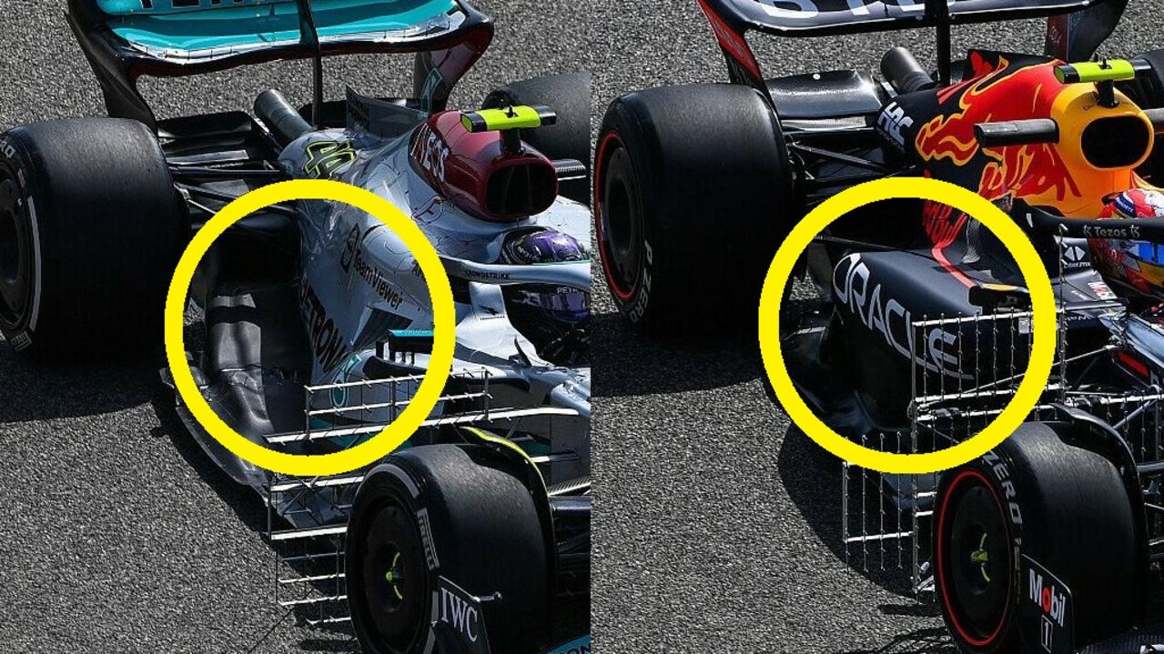 F1 22 Mercedes Car Sparks Bitter Red Bull Response Sidepod Reaction News Com Au Australia S Leading News Site