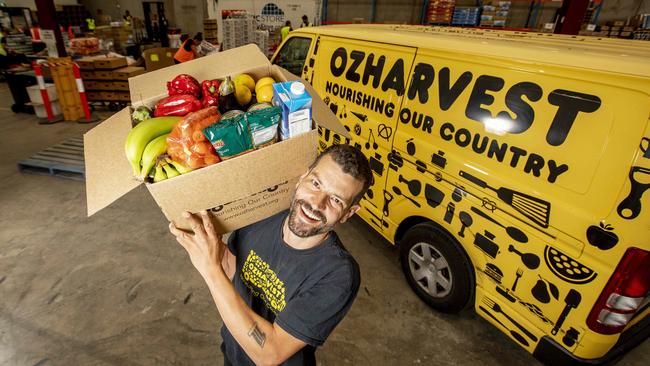 Bernardo Tobias was nominated in the Thanks a Million award for his dedication and positive attitude managing the OzHarvest response in Victoria this year. Picture: Tim Carrafa