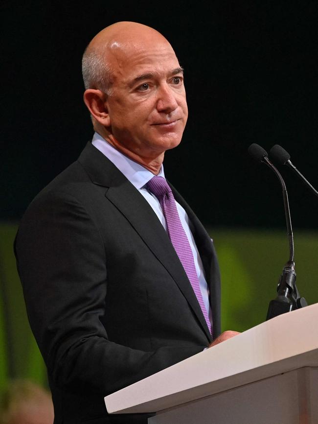 Amazon CEO Jeff Bezos. Picture: AFP