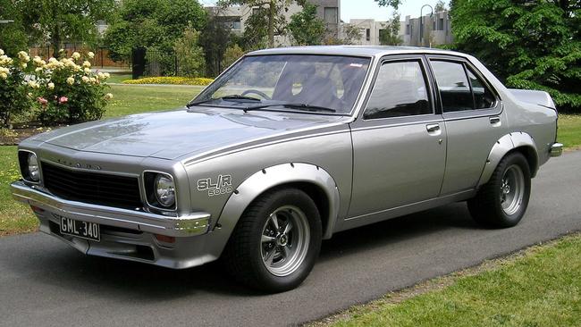 A 1974 Holden LH Torana.