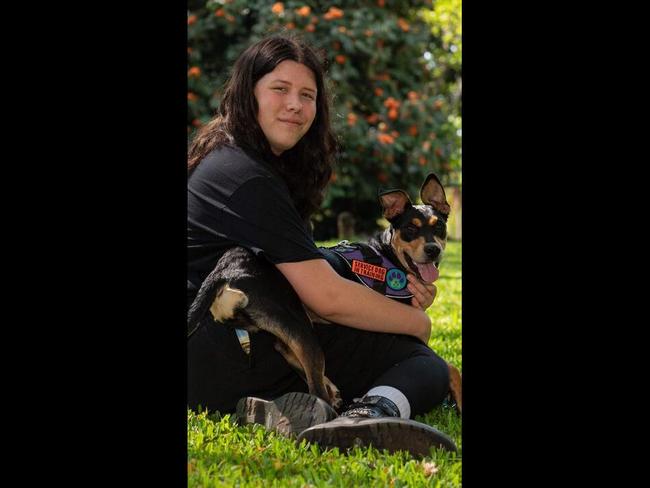 How a rescue dog became a Darwin student’s life support