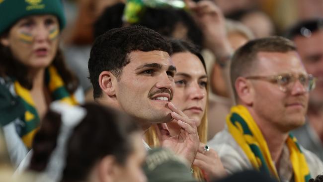 Nathan watches on in the crowd in Perth. (Photo by Paul Kane/Getty Images)