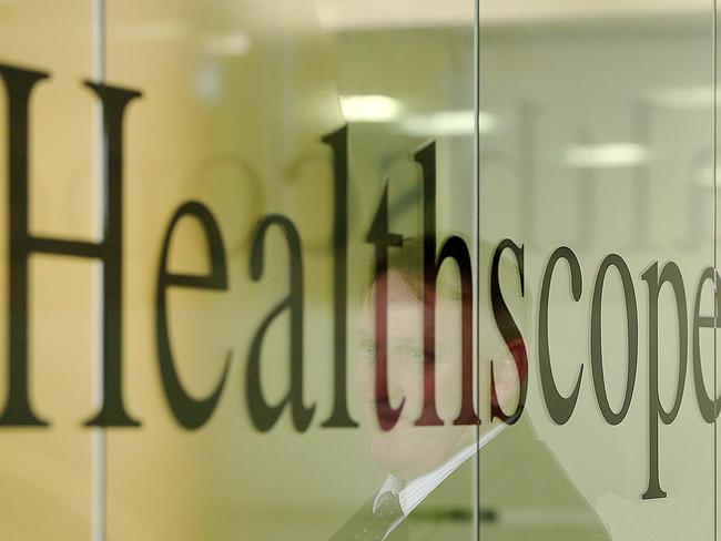 Healthscope is Australia’s second-biggest private hospital operator. Picture: Ian Currie