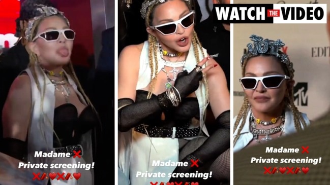 Madonna shares behind the scene look at Madame X private screening