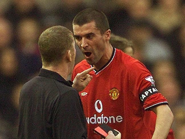 Roy Keane had a reputation as a feisty customer.