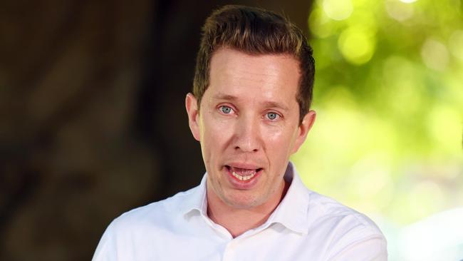 Former Member for Griffith Max Chandler-Mather has slammed the Prime Minister’s criticism of his behaviour in Parliament. Picture: NewsWire/Tertius Pickard