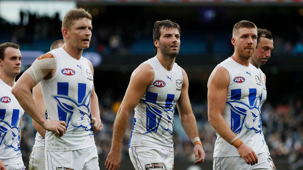 North Melbourne appears set for another wooden spoon.
