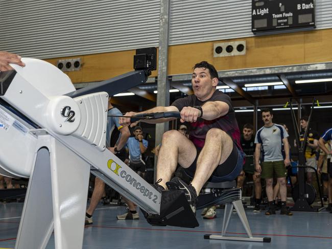 An Australian Army soldier from 5th Aviation Regiment competes in the annual 3rd Brigade Fitness competition at Lavarack Barracks, Townsville, Queensland. PHOTO: CPL Jack Pearce