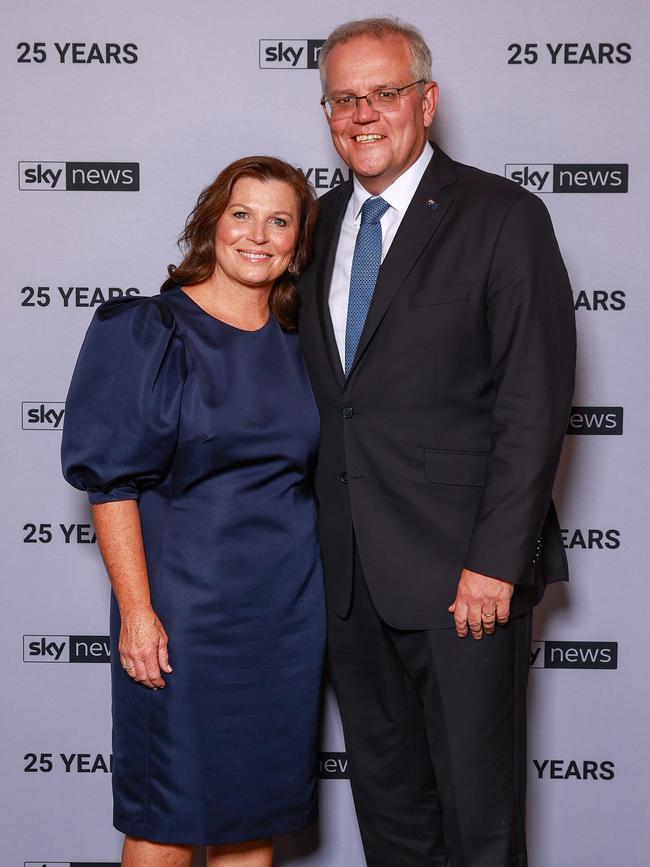 Jenny and Scott Morrison. Picture: Justin Lloyd.