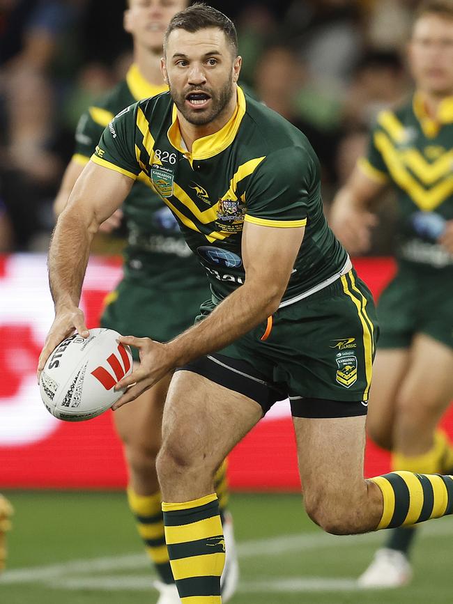 James Tedesco has been overlooked for the Pacific Championships. Picture: Daniel Pockett/Getty Images