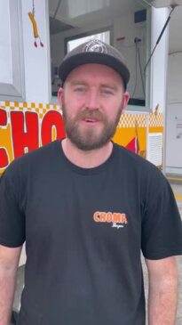 Chomp Burgers co-owner Josh Johnston.