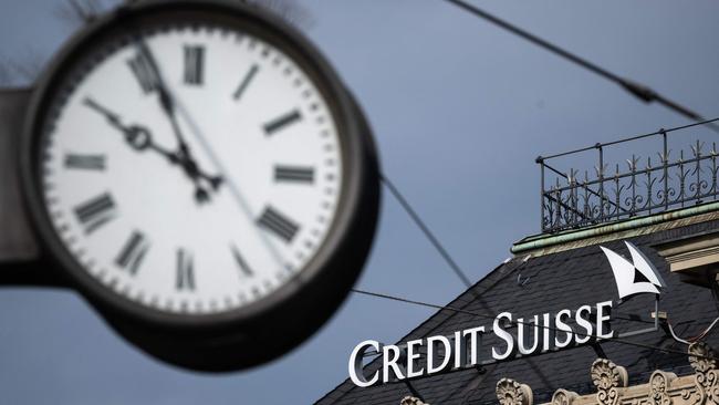 UBS has agreed to take over Credit Suisse. (Photo by Fabrice COFFRINI / AFP)