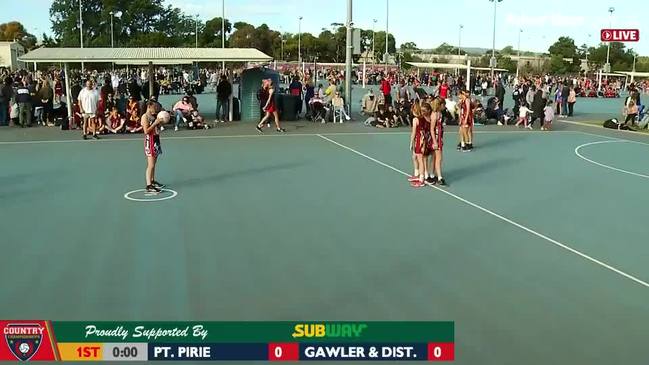 REPLAY: SA Country Netball Championships - Port Pirie vs Gawler & District (U13's Div 3) - Court 6