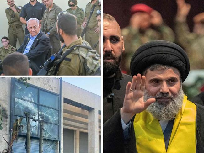 Israel’s army has confirmed it “eliminated” Hezbollah’s Hashem Safieddine, as new video shows how close a drone attack came to the bedroom of the Israeli Prime Minister.