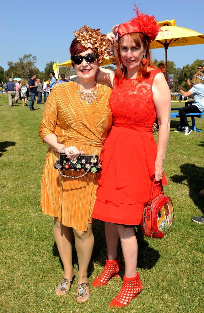 Melanie Stewart and Christine Henderson at the Ballina Cup.