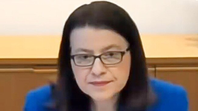 Victorian Health Minister Jenny Mikakos appears before the hotel quarantine inquiry.