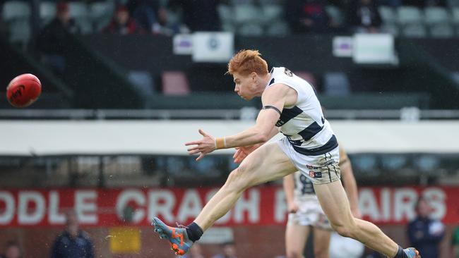 Haines in action during the 2023 SANFL season. Picture: Image/David Mariuz