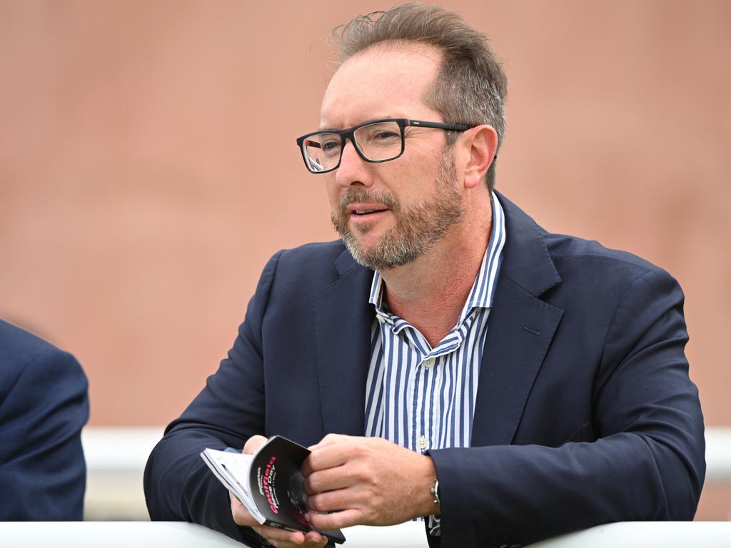 Matt Cain, Chairman of Melbourne Race Club. Picture: Getty Images