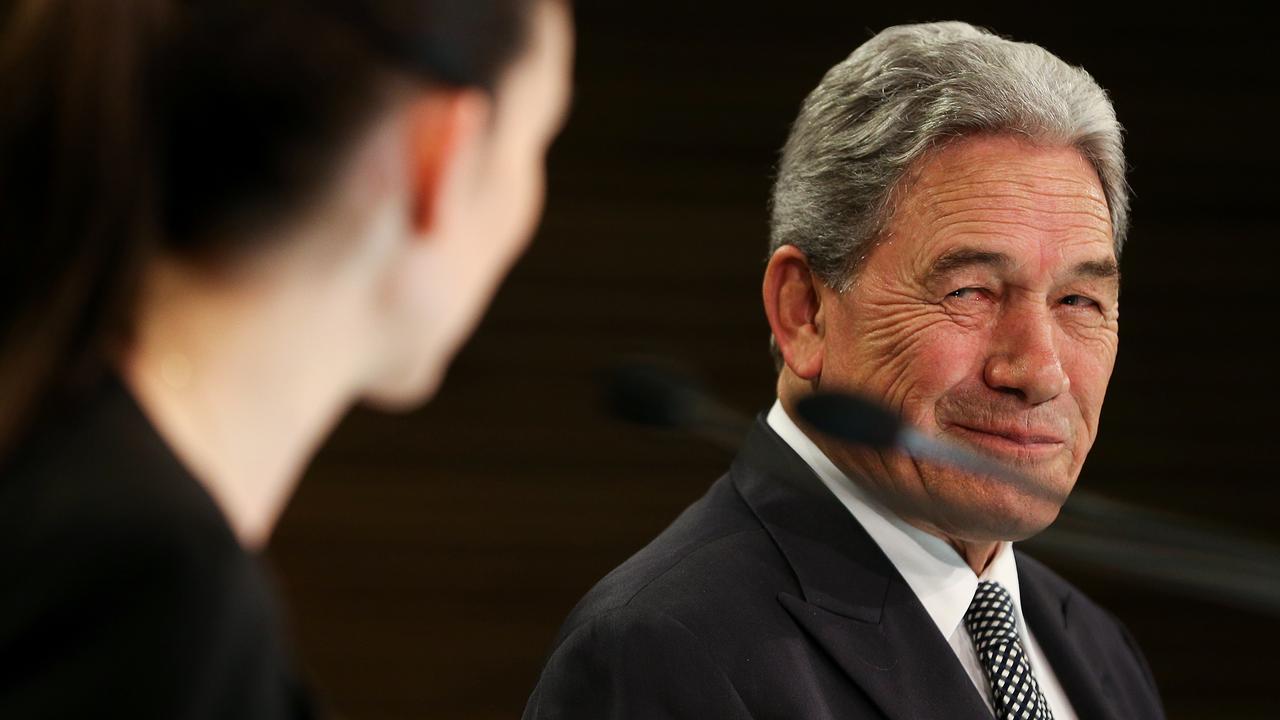 The Prime Minister and her troublesome deputy. Picture: Hagen Hopkins/Getty Images