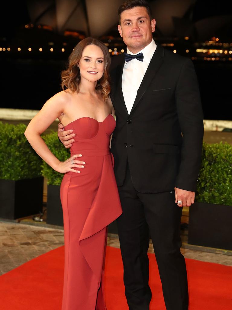 Chris Heighington and wife Sonia. Picture: Getty Images