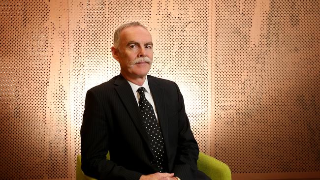 Mr Silk voiced his dismay about the decision to blow up the site to secure access to $1.4bn in high-grade iron ore, and the subsequent restriction in accountability measures to financial penalties. Picture: Stuart McEvoy for The Australian.