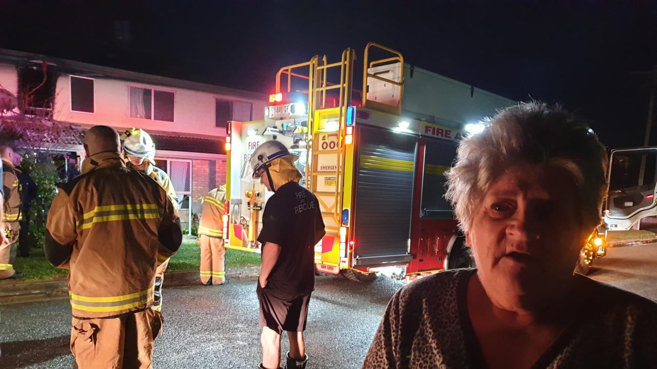 Neighbour Patricia Dwyer, who lives six doors from the burnt unit, said it had been a “close shave”.