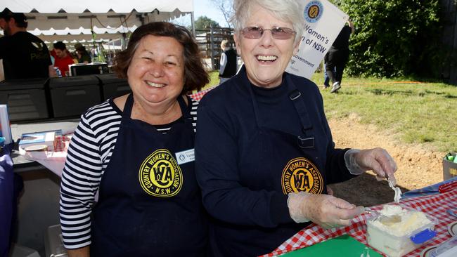 Veronica Knight and Frances Czwalinna from CWA have plenty to smile about.