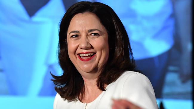 Queensland Labor Party leader Annastacia Palaszczuk faces testing times at this Fridays annual conference with the party’s factions are set to go head to head.  Picture: AAP/Darren England