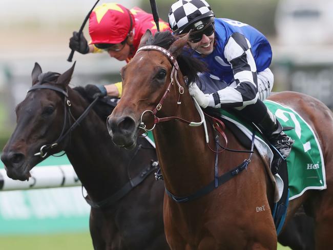 Brenton Avdulla and Big Duke combine to win at Royal Randwick on October 14. Picture: Getty Images