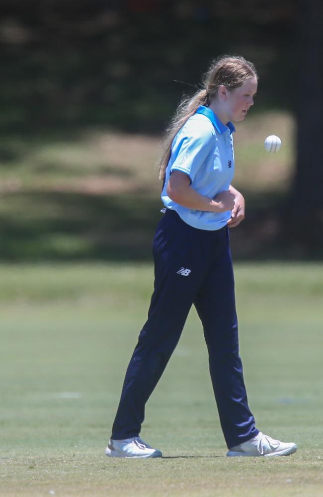 Underage 19 Female Championships; Various Matches played at Nudgee College Cricket Ovals 14.12.23 Pics by Stephen Archer