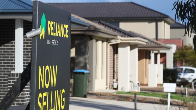 Home prices fell for a ninth straight month in December according to the latest PropTrack Home Price Index. Image: David Crosling.