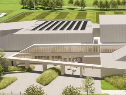 Artist design of the $58m Heffron Centre.