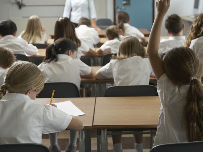 Generic school students, school kids, classroom, teacher Picture: Getty Images