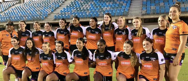 NT Titans under 16s girls