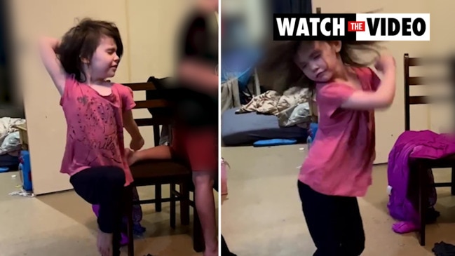 Six-year-old Charlie dancing