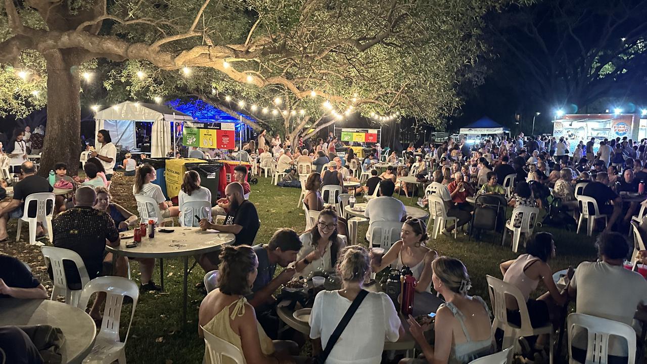 More than 30,000 people visited the 2024 Nightcliff Seabreeze Festival over three days this past weekend. Picture: Liz Cruse