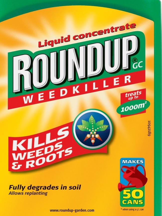 The widely used weedkiller, Roundup.